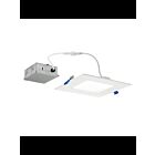 Kichler DLSL06S3090WHT Textured White 12.5W 6" Square Recessed LED Downlight