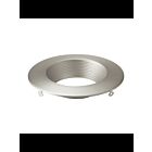 Kichler DLTRC04RNI Brushed Nickel 4" Direct-to-Ceiling Recessed Decorative Trim