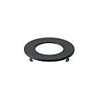 Kichler DLTSL03RBKT Textured Black 3" Direct-to-Ceiling Slim Decorative Trim