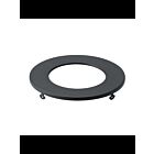 Kichler DLTSL04RBKT Textured Black 4" Direct-to-Ceiling Slim Decorative Trim