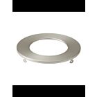 Kichler DLTSL04RNI Brushed Nickel 4" Direct-to-Ceiling Slim Decorative Trim