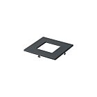 Kichler DLTSL04SBKT Textured Black 4" Direct-to-Ceiling Slim Decorative Trim