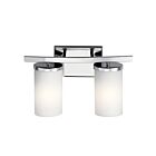 Kichler 45496CH 2-Lights Chrome 100W Vanity Light
