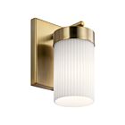 Kichler 55110BNB 1-Light Brushed Natural Brass 100W Vanity Light