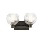 Kichler 45893OZ 2-Lights Olde Bronze 75W Vanity Light