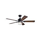Kichler Lyndon 310240DBK Distressed Black Ceiling Fan