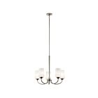 Kichler 43665NI 5-Lights Brushed Nickel 100W 1-Tier Chandelier