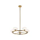 Kichler 52223FXG 6-Lights Fox Gold 50W 1-Tier Chandelier