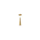 Kuzco Lighting 401214BG-LED Mina 9W Brushed Gold LED Pendant
