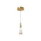 Kuzco Lighting 402401BG-LED Malabar 6W Brushed Gold LED Pendant