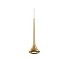 Kuzco Lighting 402601BG-LED Bach 9W Brushed Gold LED Pendant