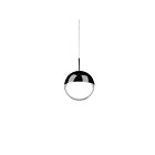 Kuzco Lighting 402801BC-LED Pluto 9W Black Chrome LED Pendant
