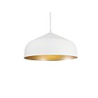 Kuzco Lighting 49117-WH-GD Helena 1-Light 60W White and Gold Pendant