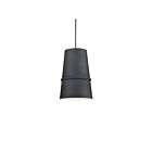 Kuzco Lighting 492208-BK Castor 1-Light 60W Black Pendant