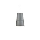 Kuzco Lighting 492208-GY Castor 1-Light 60W Gray Pendant