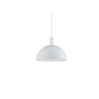 Kuzco Lighting 492316-WH-GD Archibald 1-Light 60W White and Gold Pendant