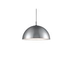 Kuzco Lighting 492332-BN-BK Archibald 1-Light 60W Brushed Nickel and Gold Pendant