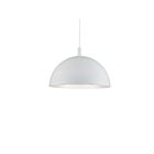 Kuzco Lighting 492332-WH-GD Archibald 1-Light 60W White and Gold Pendant