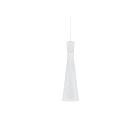 Kuzco Lighting 493206-WH-GD Vanderbilt 1-Light 60W White and Gold Pendant