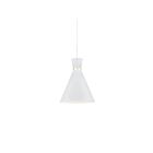 Kuzco Lighting 493210-WH-GD Vanderbilt 1-Light 60W White and Gold Pendant