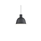 Kuzco Lighting 493516-BK Irving 1-Light 60W Black Pendant