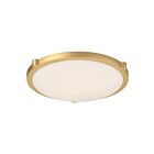 Kuzco Lighting 501122BG-LED-5CCT Floyd 22W Brushed Gold LED Flush Mount