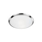 Kuzco Lighting 51562BN Malta 2-Lights 120W Brushed Nickel Incandescent Flush Mount