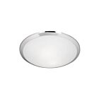 Kuzco Lighting 51562CH Malta 2-Lights 120W Chrome Incandescent Flush Mount