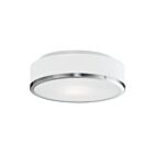 Kuzco Lighting 599002BN Charlie 80W Brushed Nickel Flush Mount
