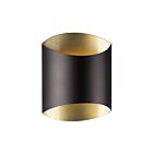 Kuzco Lighting 601471BK-LED Preston 9W Black LED Indoor Wall Sconces