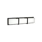 Kuzco Lighting 701313BK-LED Watford 31W Black LED Bathroom Vanity Light