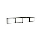 Kuzco Lighting 701314BK-LED Watford 41W Black LED Bathroom Vanity Light