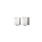 Kuzco Lighting 70232BN Bridgewater 2-Lights 120W Brushed Nickel Incandescent Bathroom Vanity Light