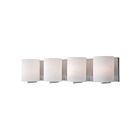 Kuzco Lighting 70234CH Bridgewater 4-Lights 240W Chrome Incandescent Bathroom Vanity Light