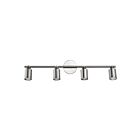 Kuzco Lighting Belfast 88294BN 4-Lights 200W Brushed Nickel Fixed Track Light
