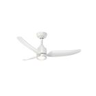 Kuzco Lighting CF72942-WH Hugo 47W 42" White LED Ceiling Fan 3000K