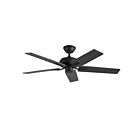Kuzco Lighting CF78752-MB-NLW Erikson 65W 52" Matte Black Ceiling Fan