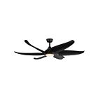 Kuzco Lighting CF90960-MB Coronado 54W 60" Matte Black LED Ceiling Fan 3000K