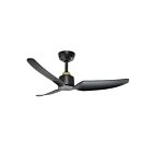 Kuzco Lighting CF92942-BG-MB Hugo 32W 42" Brushed Gold and Matte Black Ceiling Fan