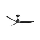 Kuzco Lighting CF92952-MB Hugo 32W 52" Matte Black Ceiling Fan