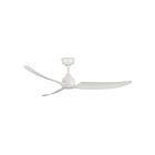 Kuzco Lighting CF92952-WH Hugo 32W 52" Brushed Gold and White Ceiling Fan