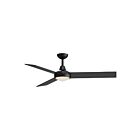 Kuzco Lighting CF94956-MB Owens 53W 56" Matte Black LED Ceiling Fan 3000K