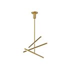 Kuzco Lighting CH10345-BG Vega 56W Brushed Gold LED Chandelier