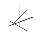 Kuzco Lighting CH10356-BK-UNV Vega 72W Black LED Chandelier