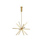 Kuzco Lighting CH14232-BG Sirius 65W Brushed Gold LED Chandelier