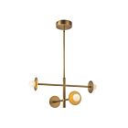 Kuzco Lighting CH15504-BG-UNV Elixir 13W Brushed Gold LED Chandelier