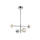 Kuzco Lighting CH15504-CH-UNV Elixir 13W Chrome LED Chandelier