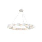 Kuzco Lighting CH18035-AW Nami 39W Antique White LED Chandelier