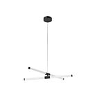 Kuzco Lighting CH18537-BK Akari 48W Black LED Chandelier