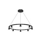 Kuzco Lighting CH19933-BK Dune 41W Black LED Chandelier